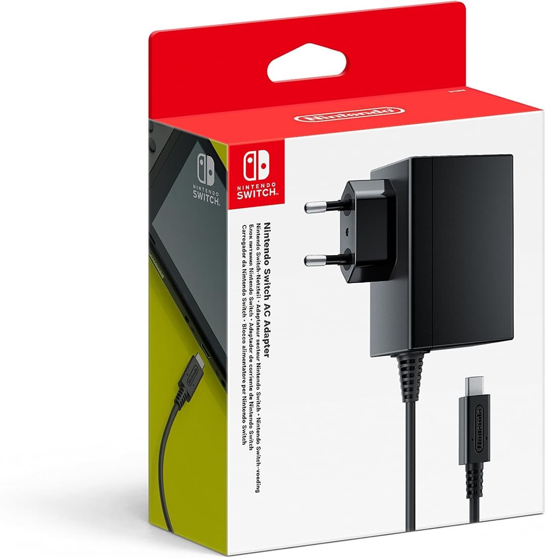 Nintendo Switch AC Adapter - Black - Image 1