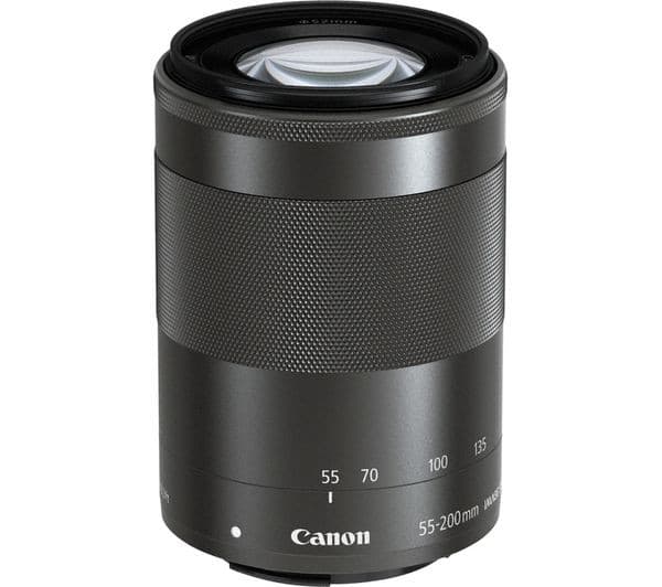 Canon EF-M 55-200mm f/4.5-6.3 IS STM Telephoto Zoom Lens - Image 1