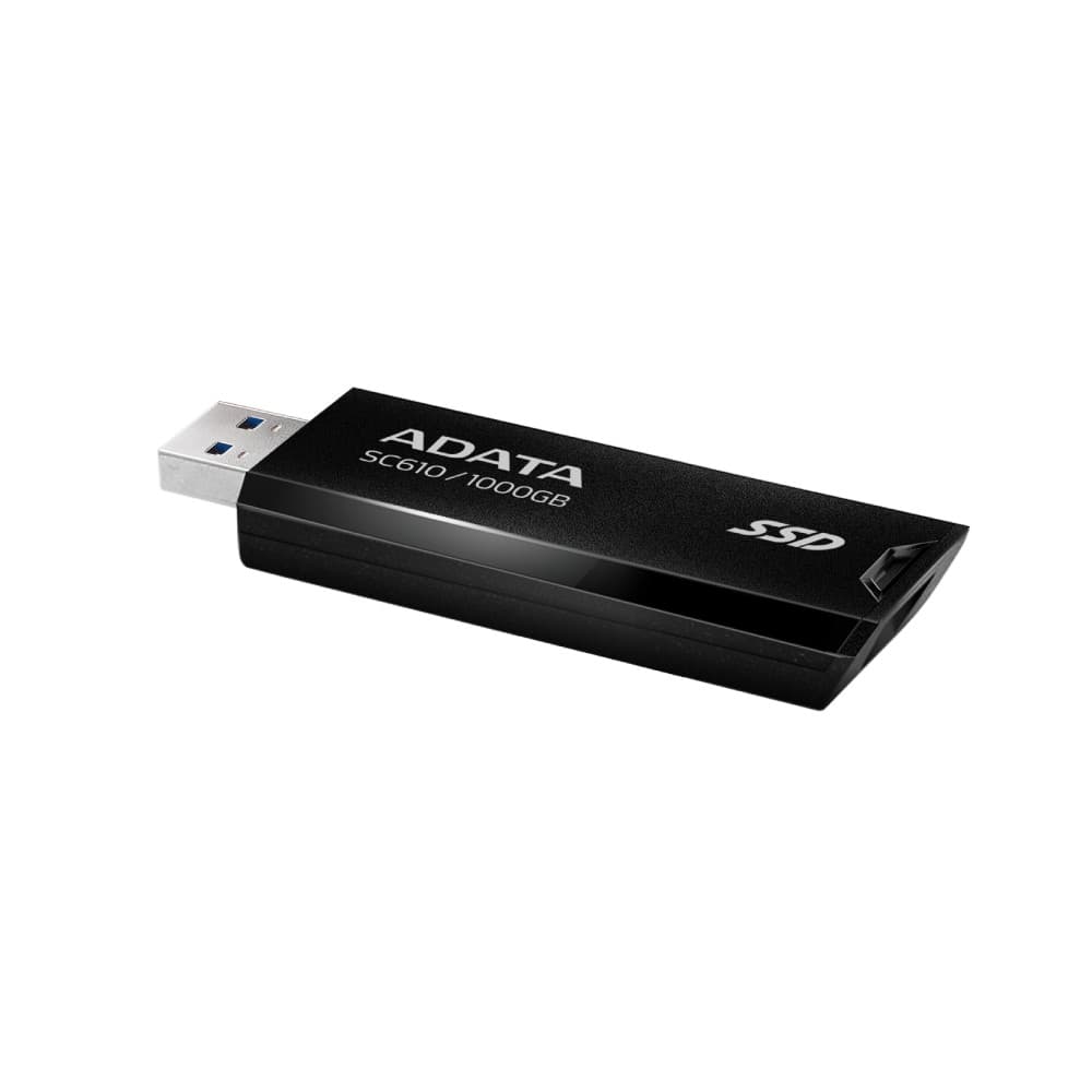 ADATA SC610 USB 3.2 Gen 2 Type-A External SSD 1TB - Black - Image 5