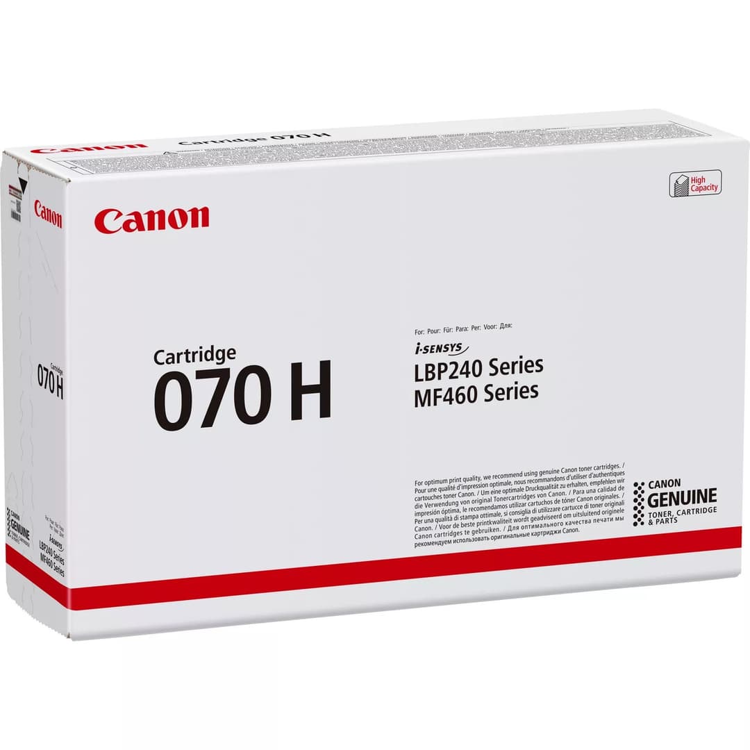 Canon Black Toner Cartridge - 070H High Capacity (10,200 pages) - Image 3