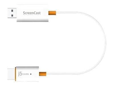 j5create JVAW56 ScreenCast HDMI Wireless Display Adapter - White - Image 2