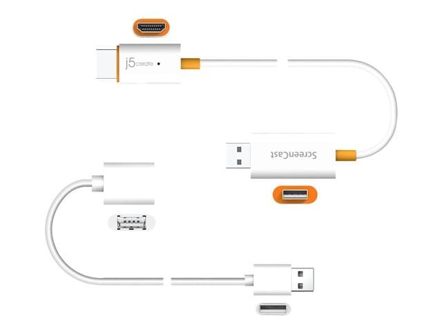 j5create JVAW56 ScreenCast HDMI Wireless Display Adapter - White - Image 5