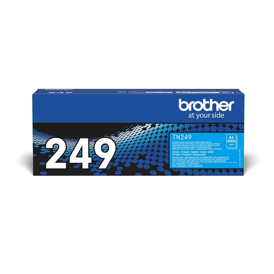 Brother TN-249 Original Super High Yield Toner Cartridge - Cyan