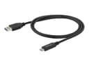 StarTech USB-A to USB-C Cable Black thumbnail 2