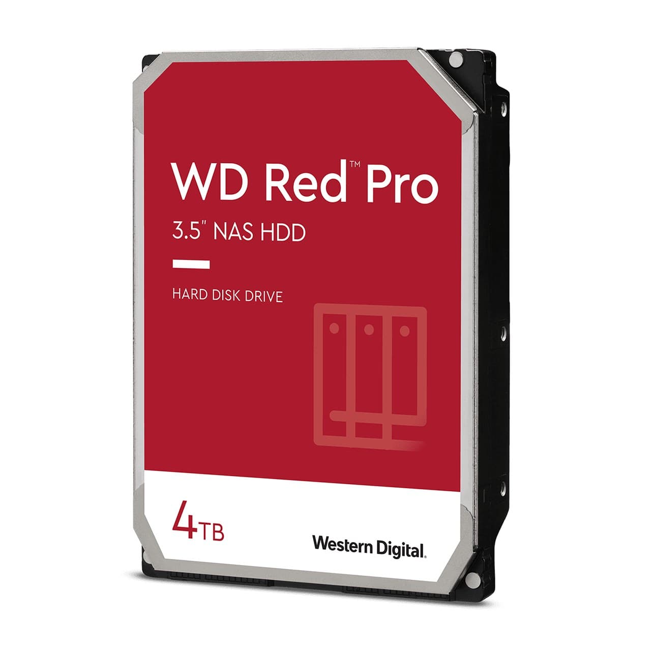 Western Digital Red Pro 3.5-inch SATA 7200 RPM NAS Hard Drive 4TB