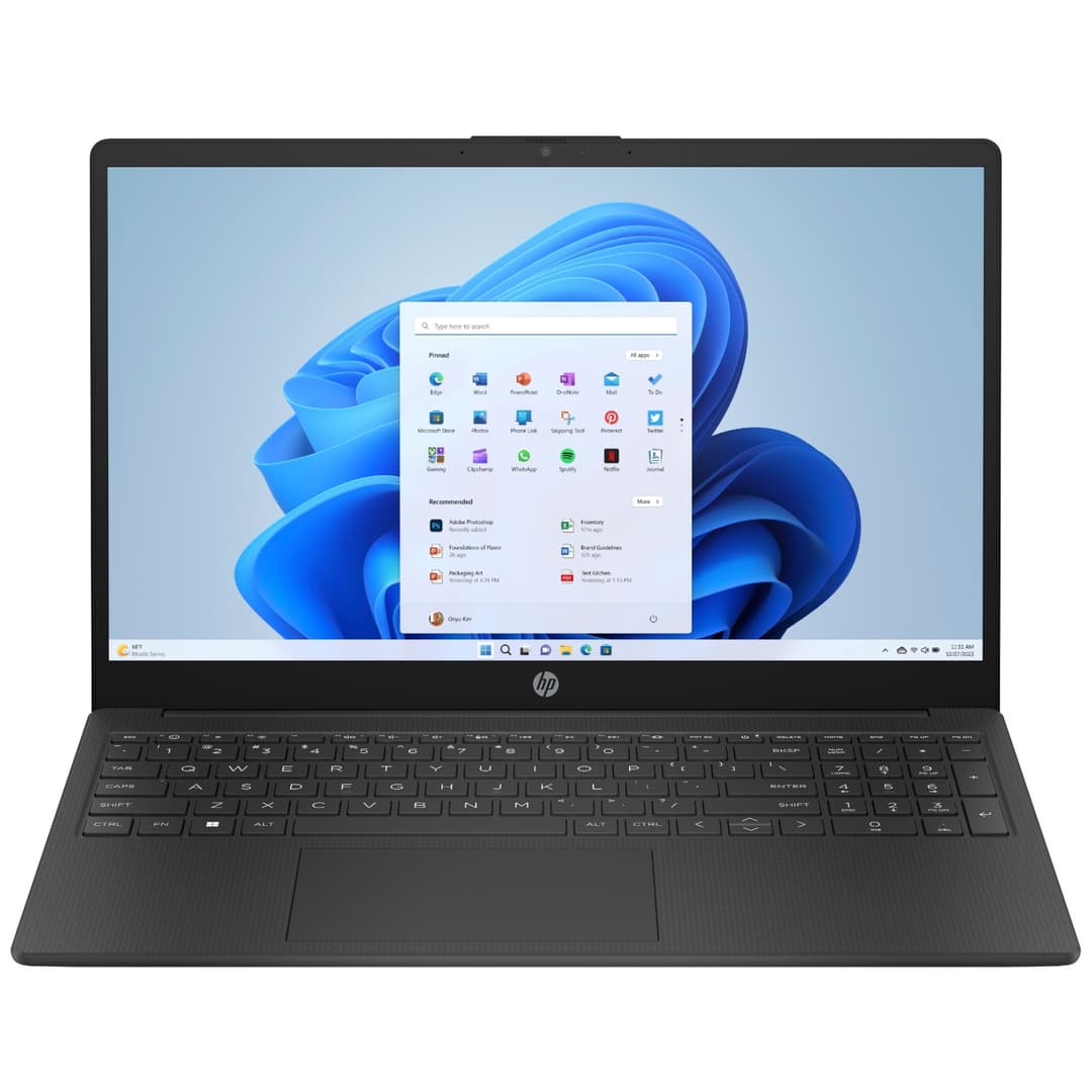 HP 15-fd0064na Intel® Core i5-1334U 8GB RAM 256GB SSD 15.6" Full HD Windows 11 Home Laptop - Image 1