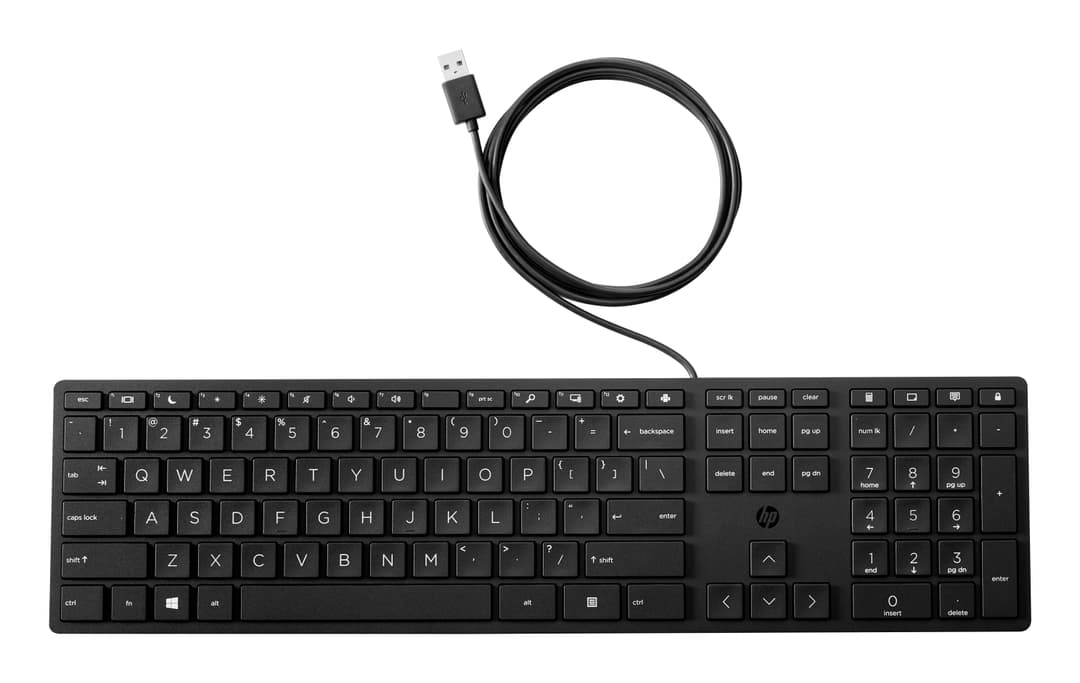 HP Wired Desktop 320K Keyboard - Image 1