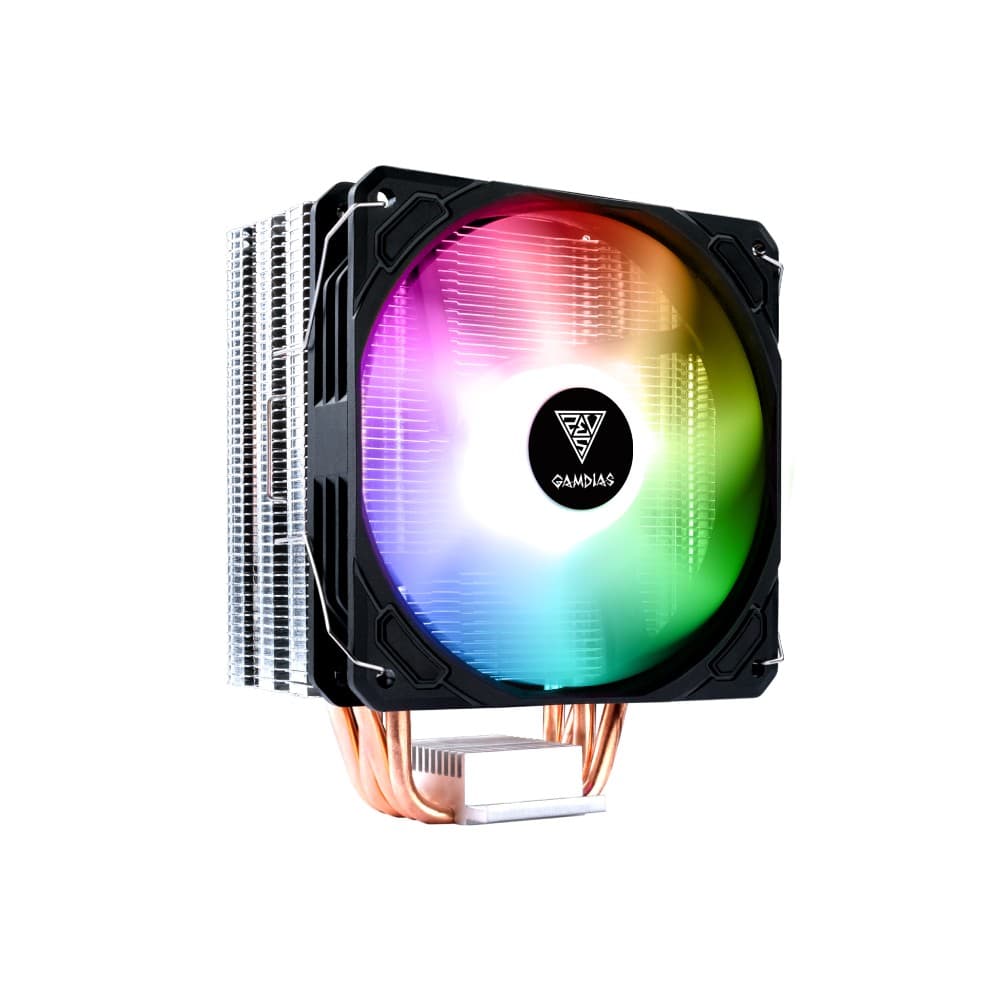 GAMDIAS BOREAS E1-410 120mm Fan RGB Air Cooler - Image 2