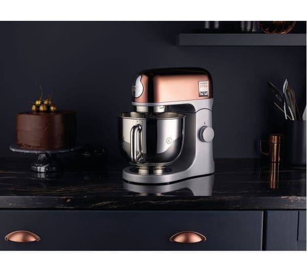 Kenwood kMix KMX760 Kitchen Machine 1000W 5L - Rose Gold - Image 3