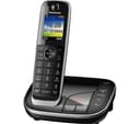 Panasonic KX-TGJ420EB Cordless Phone - Single Handset, Black thumbnail 1