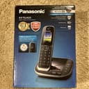 Panasonic KX-TGJ420EB Cordless Phone - Single Handset, Black thumbnail 3