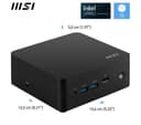 MSI Cubi NUC 13MQG Mini Desktop PC - Intel® Core™ i5, 512 GB SSD, Black thumbnail 3