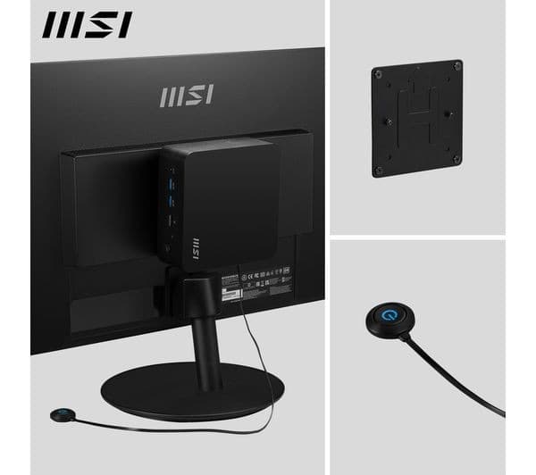 MSI Cubi NUC 13MQG Mini Desktop PC - Intel® Core™ i5, 512 GB SSD, Black - Image 4