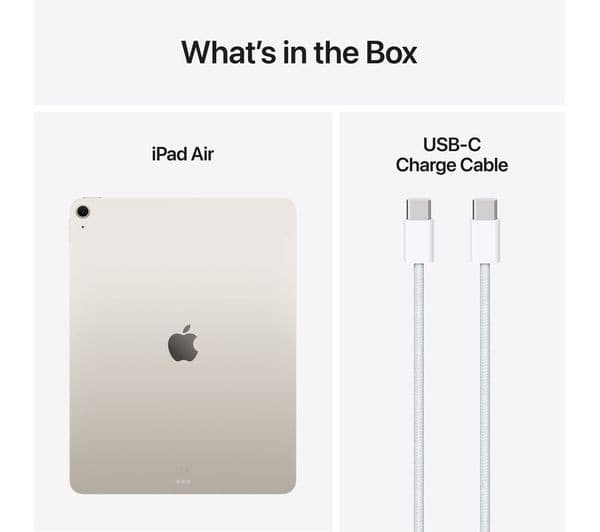 APPLE 11" iPad Air Cellular (2025) - 128 GB, Starlight - Image 10