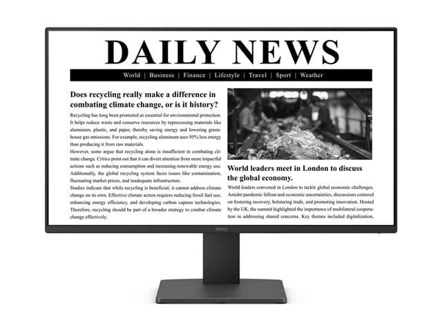 BenQ GW2491 24" Full HD Monitor - Image 2
