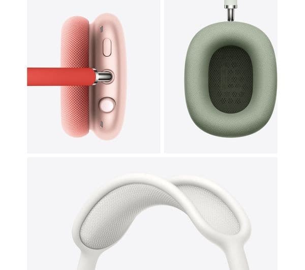 Apple AirPods Max Wireless Over-Ear Headphones (Lightning) - Silver - Image 4