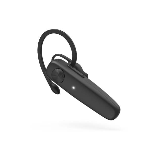 Hama MyVoice Essential Mono Bluetooth Headset, Multipoint, Voice Control - Black - Image 1