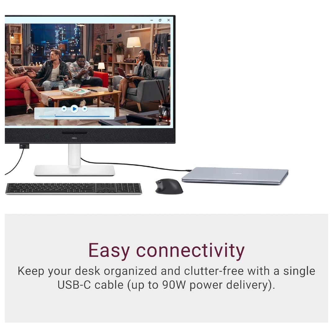 Dell Plus S3225QC 32" QD-OLED 4K UHD 120Hz FreeSync Premium Pro Height Adjustable Monitor - Image 6