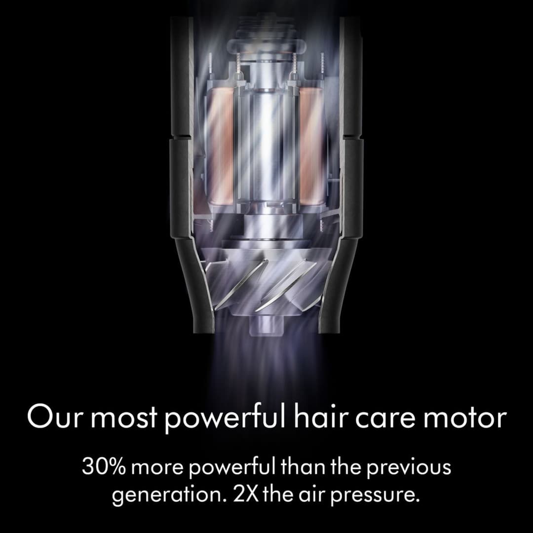 Dyson Airwrap Co-anda2x Multi-Styler & Dryer for Straight + Wavy Hair - Red Velvet & Gold - Image 4