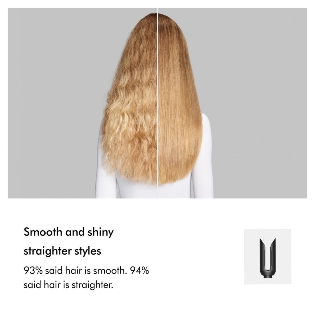 Dyson Airwrap Co-anda2x Multi-Styler & Dryer for Straight + Wavy Hair - Red Velvet & Gold - Image 5