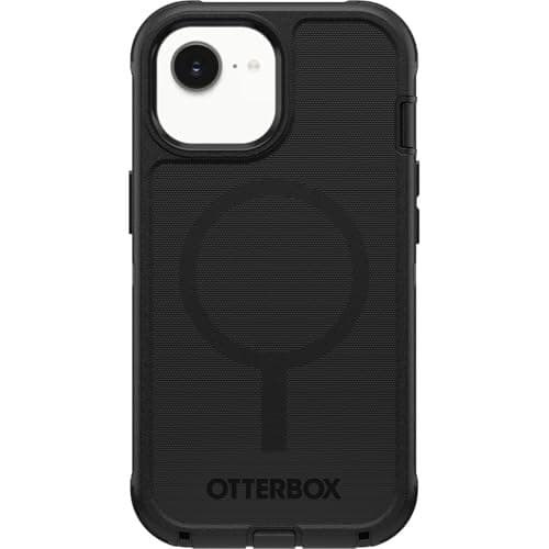 OtterBox Defender MagSafe Case for iPhone 17e/16e/15/14/13, Black - Image 5