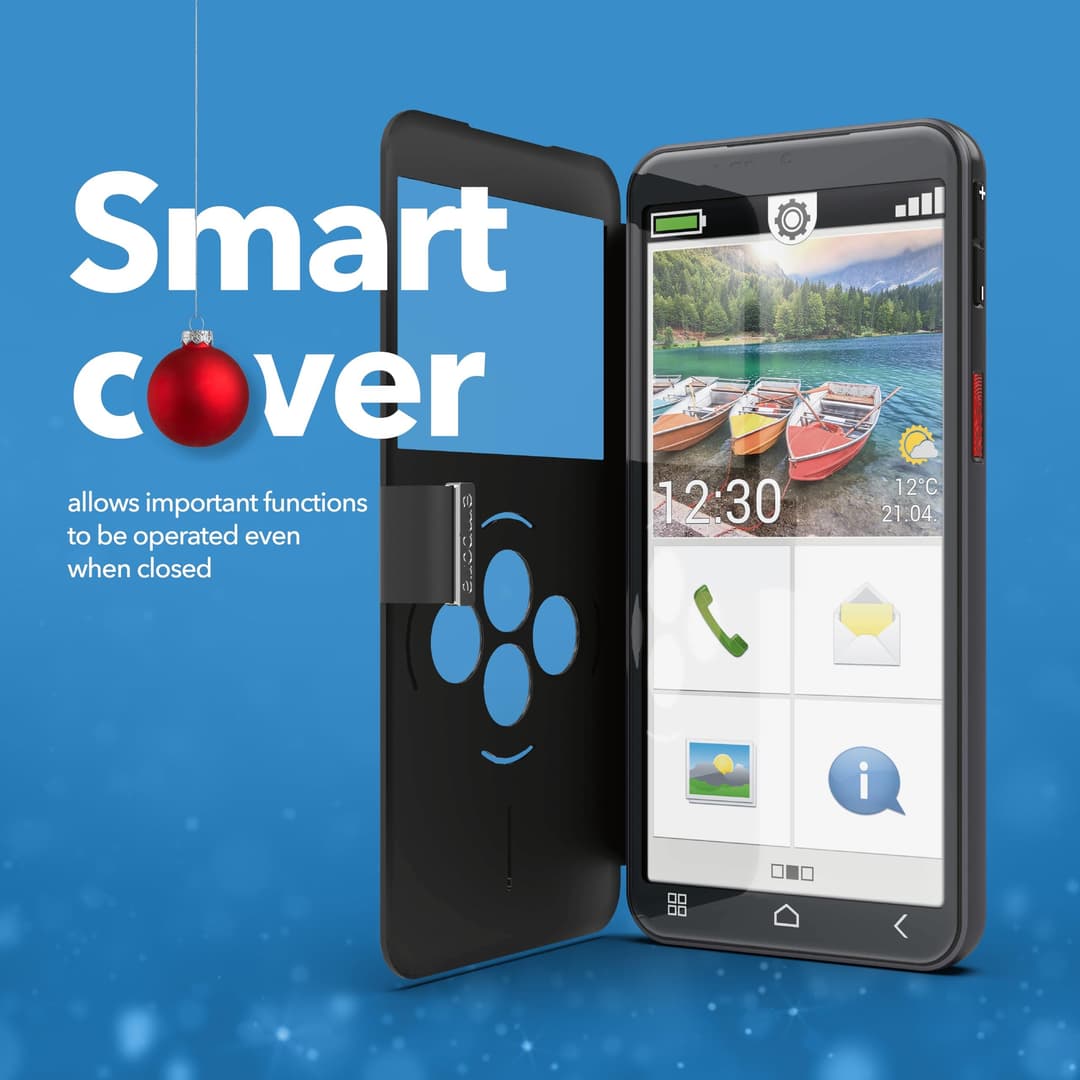Emporia SMART.6lite Smartphone - Black - Image 5