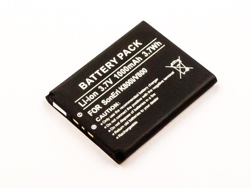 CoreParts Replacement Battery for Sony Ericsson Phones, BST-33, 3.7V 1000mAh 3.7Wh (MBXSO-BA0010) - Image 1