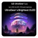 LG UltraGear 34GX900A-B 34" Ultrawide Curved OLED Quad HD 240Hz 0.03ms USB-C Freesync Premium Pro Height Adjustable Gaming Monitor with Speakers thumbnail 4