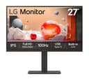 LG 27BA650-B 27" Full HD 1080p IPS LED Monitor - 100Hz, USB-C 65W Power Delivery, Built-in KVM, Speakers - Black thumbnail 1
