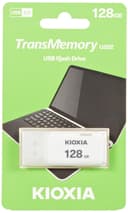 Kioxia TransMemory U202 USB 2.0 Flash Drive 128GB - White thumbnail 1