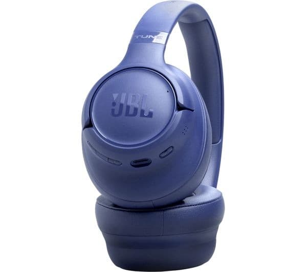 JBL Tune 730BT Wireless Over-Ear Headphones - Blue - Image 5