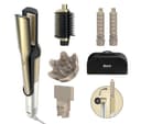 Shark Glam Straight, Waves & Curls Multi-Styler HD6052SUK with Diffuser - Gold thumbnail 1