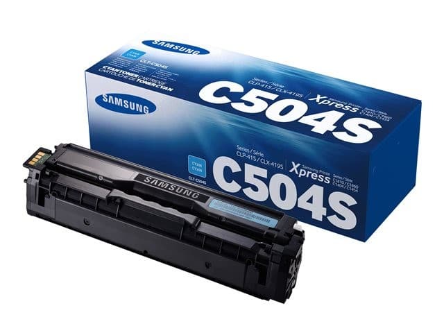 Samsung CLT-C504S (HP SU025A) Original Toner Cartridge - Cyan - Image 3