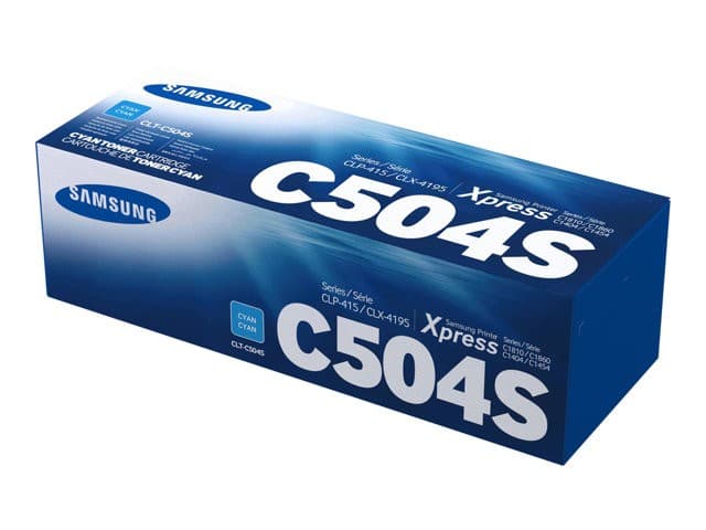 Samsung CLT-C504S (HP SU025A) Original Toner Cartridge - Cyan - Image 4