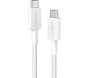 Anker 322 USB-C to USB-C Braided Cable 60W White - 1.8m thumbnail 1