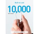 Anker 322 USB-C to USB-C Braided Cable 60W White - 1.8m thumbnail 3