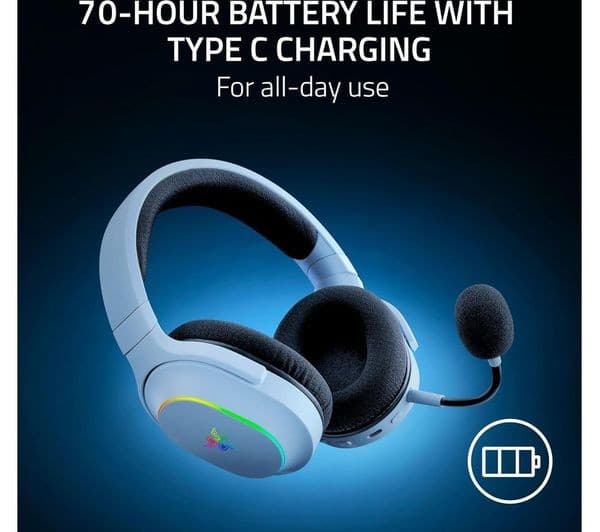 Razer Barracuda X Chroma Wireless Gaming Headset - White - Image 6