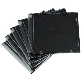 Hama Slim CD Jewel Case, Transparent - Pack of 50 - Image 2