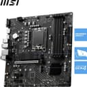 MSI PRO B760M-P Micro-ATX Motherboard Intel LGA 1700 - DDR4 thumbnail 3
