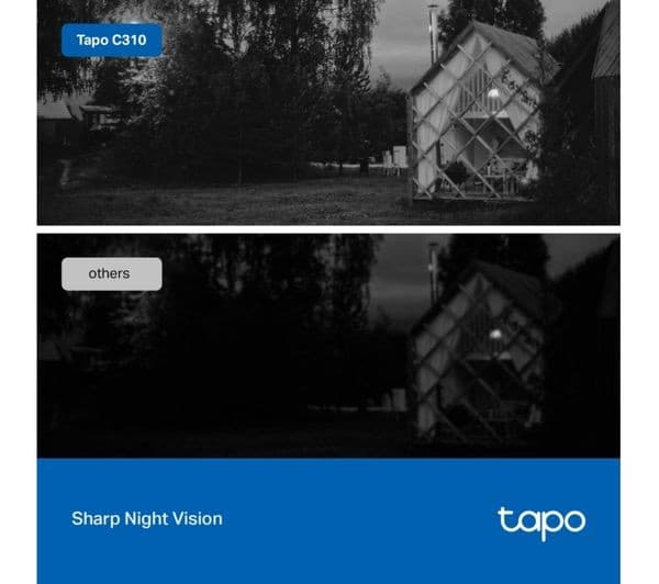 TP-LINK Tapo C310 V2 WiFi Security Cameras - 2 Cameras - Image 5