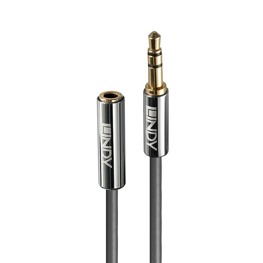 Lindy 5m 3.5mm Extension Audio Cable, Cromo Line - Image 1