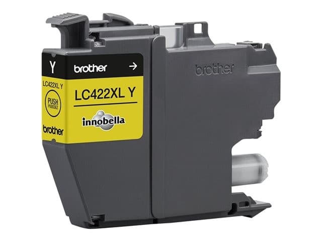 Brother LC422XL High Yield Original Ink Cartridge - Yellow - Image 2