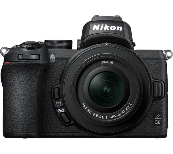 Nikon Z 50 Mirrorless Camera 16-50mm VR Lens Kit - Black
