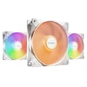 be quiet! Light Wings LX 120mm ARGB PWM Case Fan - White Triple Pack thumbnail 1