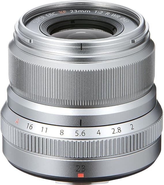 Fujifilm XF 23mm f/2 R WR Lens - Silver - Image 1