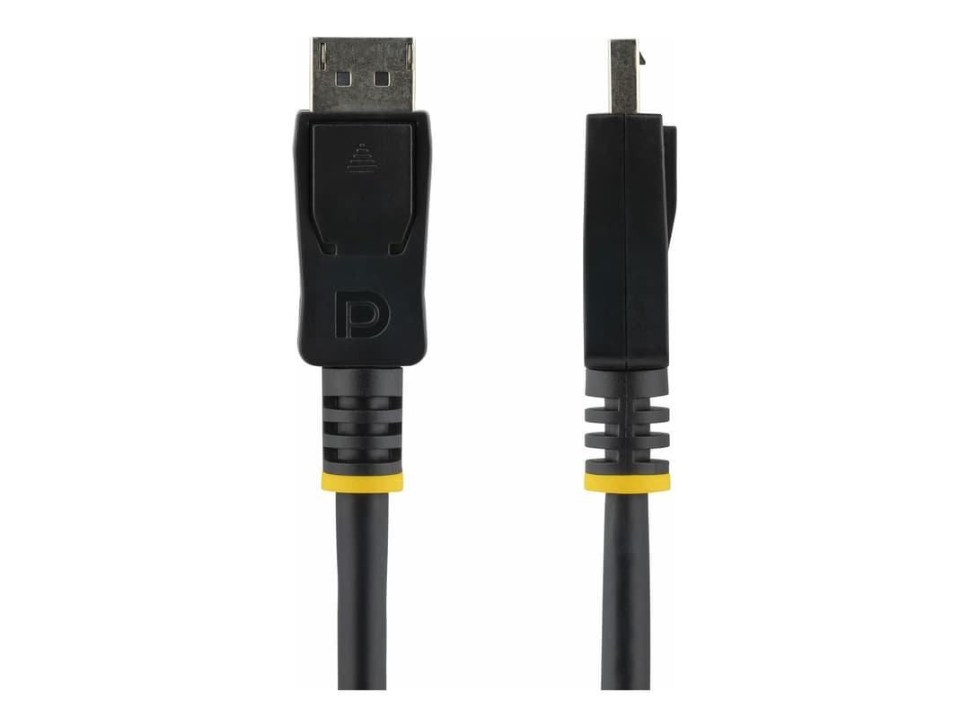 StarTech DISPL2M DisplayPort 1.2 Cable with Latches 2m Black - Image 1