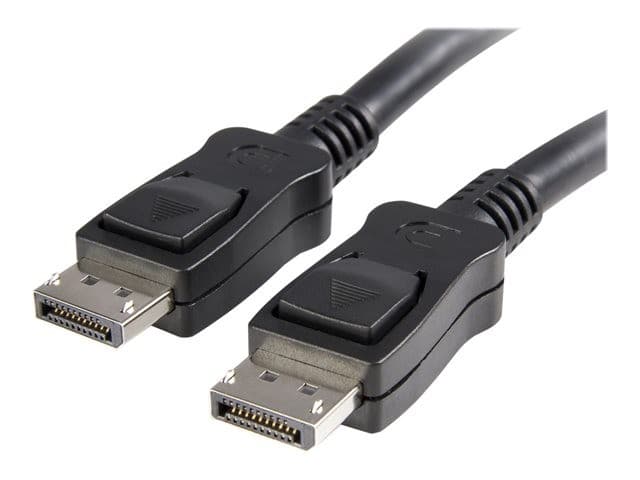 StarTech DISPL2M DisplayPort 1.2 Cable with Latches 2m Black - Image 3
