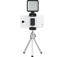 Hama 49 BD LED Lights for Smartphones and Cameras - 49 LEDs, 800 Lumens, 6000K Daylight, with Smartphone Holder thumbnail 9