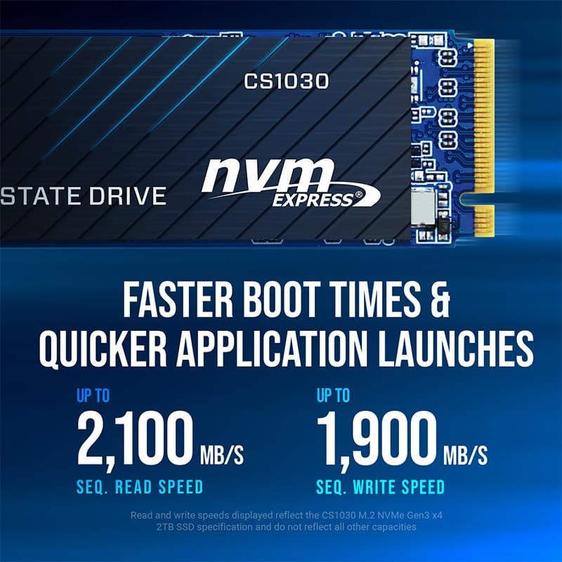 PNY CS1030 2 TB M.2 2280 PCI Express 3.0 x4 NVMe Internal SSD - Image 4