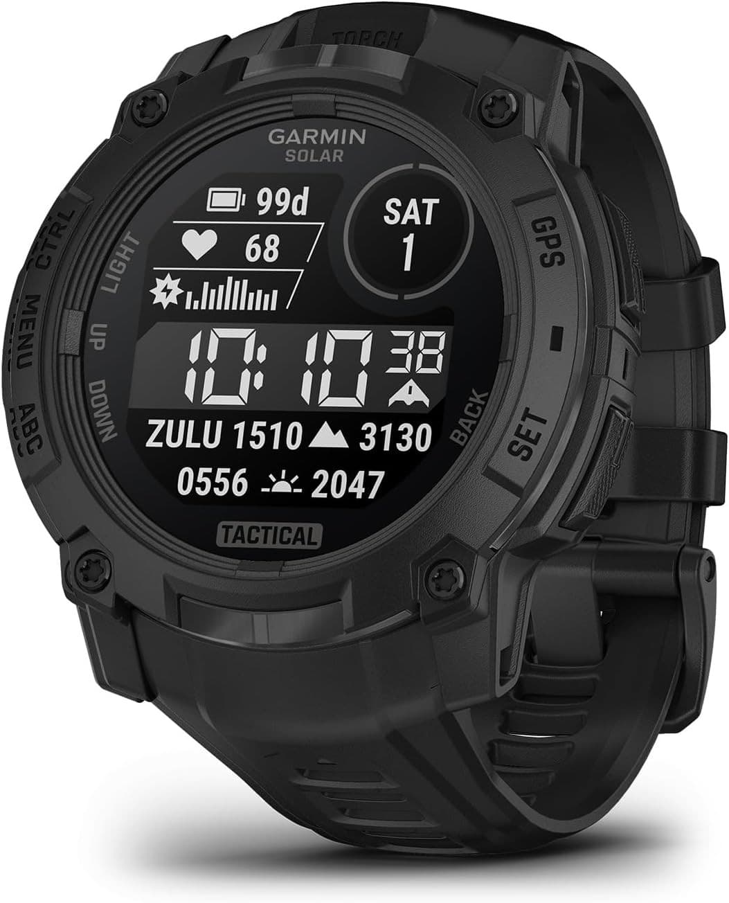 Garmin Instinct 3 Tactical Edition Solar Smartwatch 45mm Black